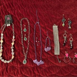 Paparazzi Accessories Lot Necklaces, Bracelets and Earrings